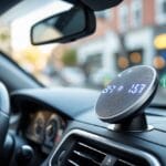 Sådan optimerer du din bil med en elektronisk p-skive og en trådløs højttaler til bilen