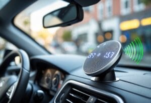 Read more about the article Sådan optimerer du din bil med en elektronisk p-skive og en trådløs højttaler til bilen