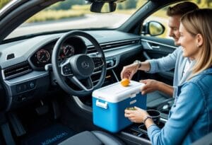 Read more about the article Sådan optimerer du din bil til lange ture med elektronisk p-skive og køleboks